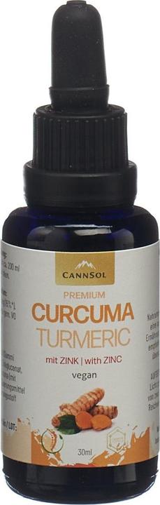 Image du produit Cannsol premium curcuma avec zinc gouttes (1 pièce(s), Gouttes, 107 g)