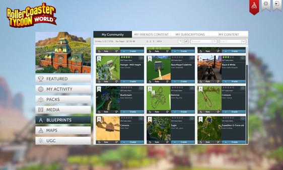 Actual product image Atari RollerCoaster Tycoon World Deluxe Edition (PC)
