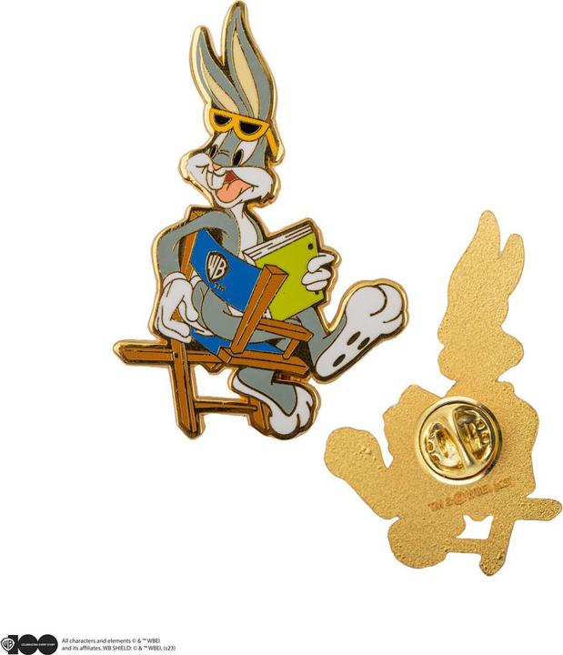 Actual product image Cinereplicas Looney Tunes pack 2 pin's Bugs Bunny and Daffy Duck at Warner Bros Studio