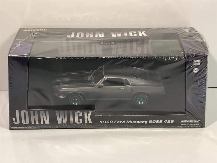 Produktbild Greenlight Collectibles John Wick: 1969 Ford Mustang BOSS 429 1/43