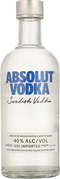Actual product image Absolut Vodka (1 x 35 cl)