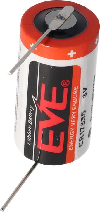 Produktbild Eve CR17335 3V Lithium Batterie mit Lötfahnen oder Lötpaddel auswählbar (1 Stk., 17335, 1500 mAh)
