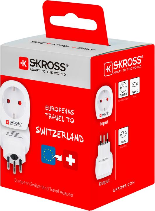 Actual product image Skross Country plug