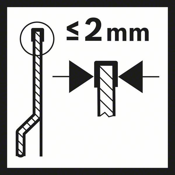 Produktbild Bosch Professional Zubehör Carbide-RIFF Tauchsägeblatt AIZ 32 RT5, 30 x 32 mm