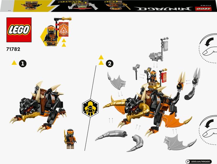 Produktbild LEGO Coles Erddrache EVO (71782, LEGO Ninjago)