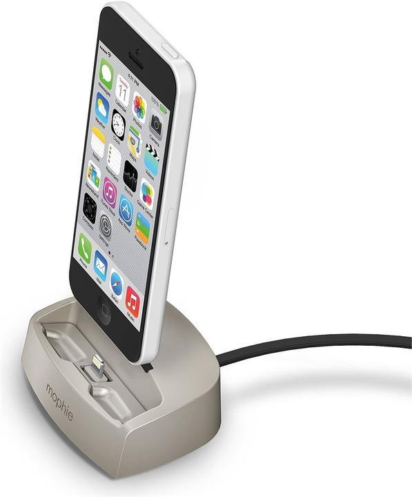Image du produit mophie Desktop Charging Dock pour tous les iPhone 5/5S/5C & iPhone 6 (10 W)