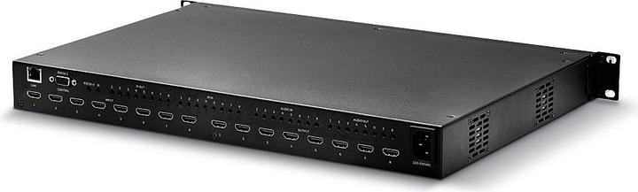 Actual product image Lindy 8x8 HDMI 18G Matrix with Video Wall Scaling