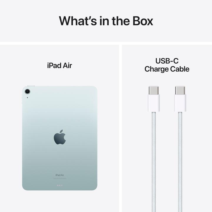Produktbild Apple iPad Air 11 2024 (M2) (nur WLAN, 11", 512 GB, Blue)