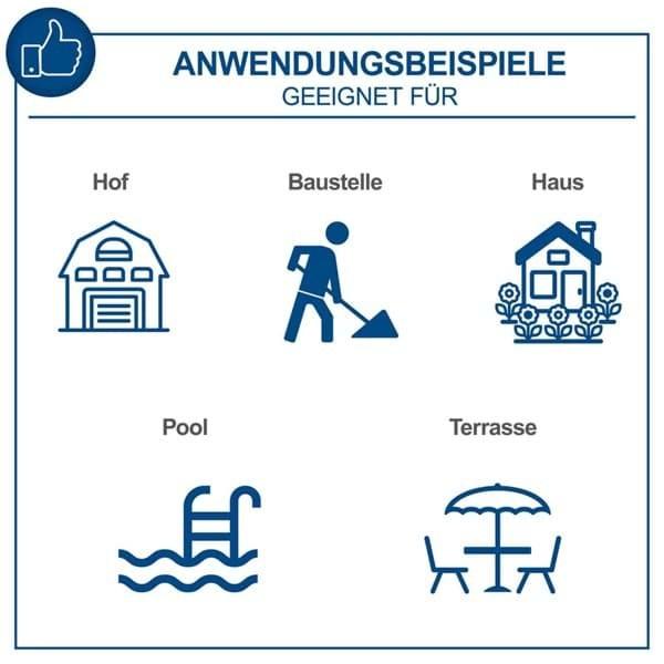 Produktbild Scheppach Hochdruckreiniger 2400W, 180 bar inkl. Quick-Connect-System & Zubehör (Netzbetrieb)