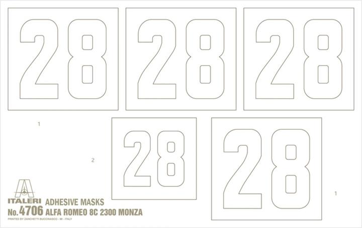 Image du produit 1:12 Alfa Romeo 8C 2300 Monza Nuvolari
