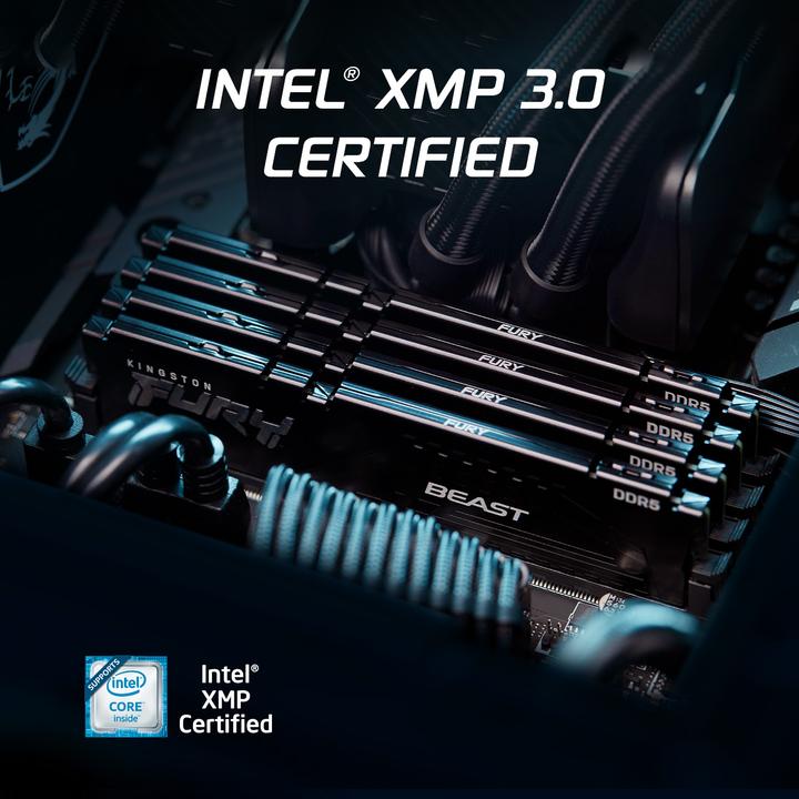 Produktbild Kingston FURY Beast (1 x 16GB, 5200 MHz, DDR5-RAM, DIMM)