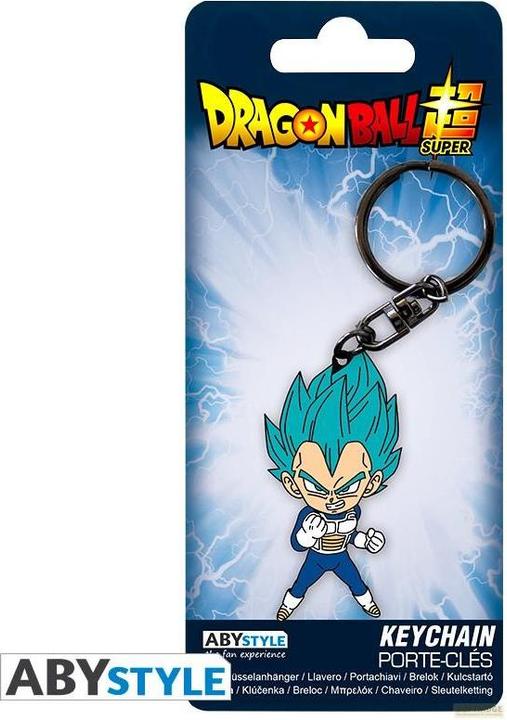 ABYstyle Dragon Ball Super Portachiavi: Vegeta Saiyan Blue 7cm