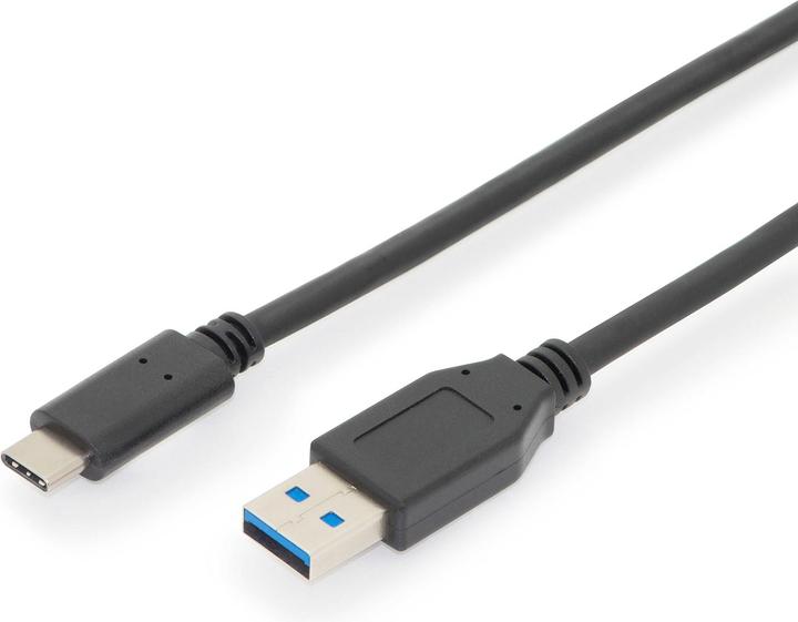 Produktbild Digitus USB C – USB A (1 m, USB 3.1)