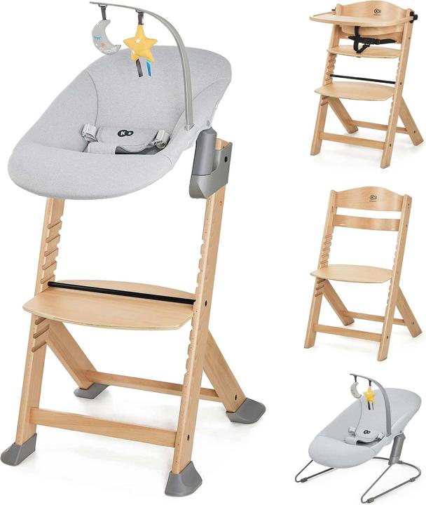 Image du produit KinderKraft Enock + fonction chaise longue Calmee (Chaise haute)