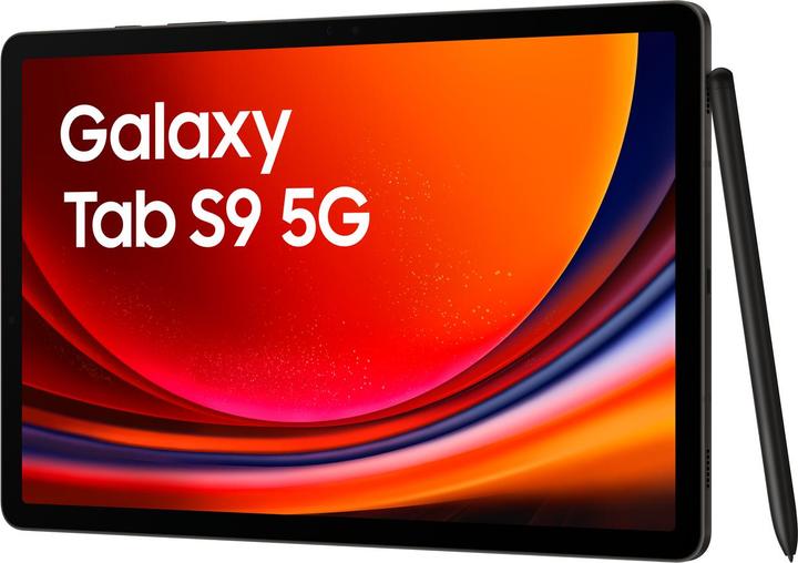 Produktbild Samsung Galaxy Tab S9 (5G, 11", 256 GB, Graphite Grey)