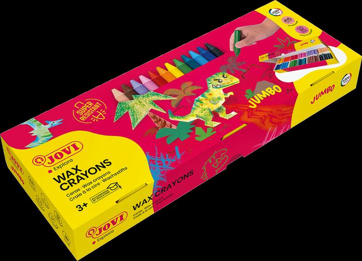 Produktbild Jovi Wax Crayons Jumbo Wachsmalstifte farbsortiert, 300 St. (300 Farben, 1 x)
