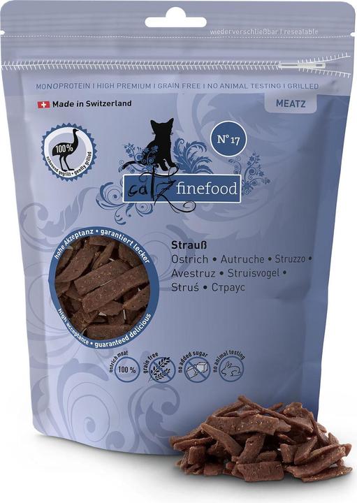 Catz Finefood Finefood Meatz No. 17 Ostrich (Adult, 1 pcs., 45 g)