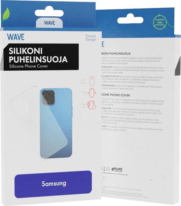 Image du produit Wave Silikonisuoja, Samsung Galaxy XCover7, kirkas (Samsung Galaxy Xcover 7)