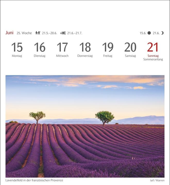 Produktbild Harenberg Lichtblicke Postkartenkalender 2026 - Wochenkalender mit 53 Postkarten (Harter Einband, Deutsch)