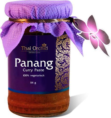 Produktbild Thai Orchid Sélection Panang Curry Paste, vegetarisch, 114g (114 g)