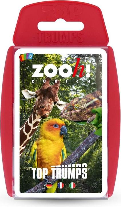 Actual product image Unique Top Trumps Zoo Zurich (German, French, Italian)