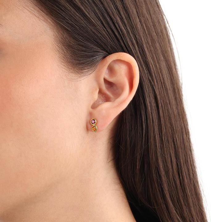 Image du produit S.Oliver Boucles d'oreilles pour femmes, argent 925 Sterling, zirconium synth. (Argent 925)
