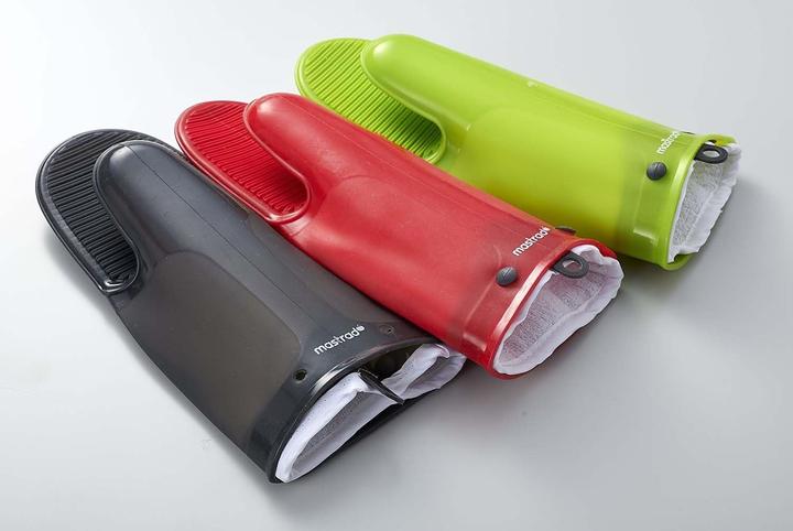 Produktbild Mastrad Backhandschuh Orka Tex Silikon Rot (Silikon, Baumwolle)