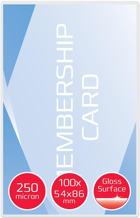 Image du produit GBC Films de plastification de qualité supérieure (Carte de crédit, 100 pièce(s), 250 µm)