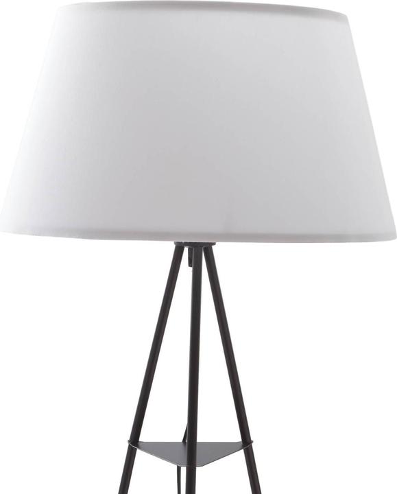 Produktbild Elc Elsika Tripod-Stehleuchte, Stoffschirm, weiss (E27)