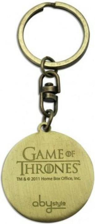 Actual product image ABYstyle GAME OF THRONES - Keychain Lannister X4