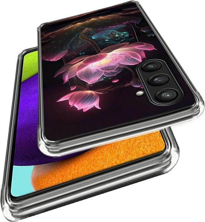 Actual product image Cover-Discount Galaxy S24 FE - Cover Handyhülle mit stilvollem Motiv (Samsung Galaxy S24 FE)