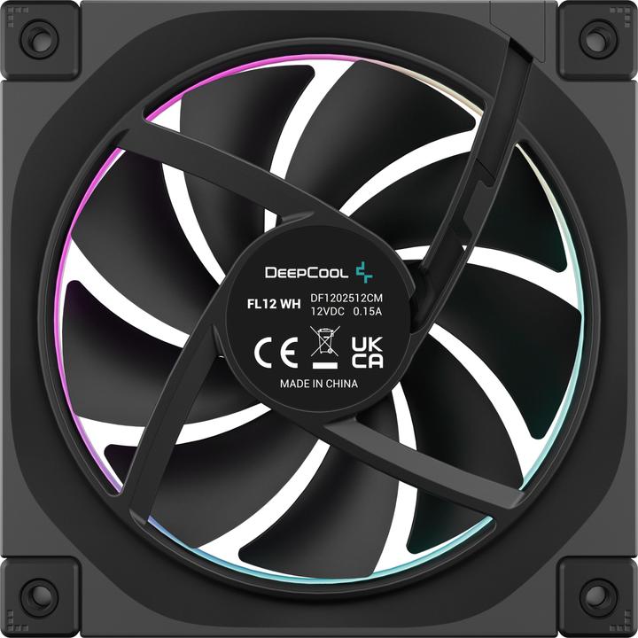 Image du produit Deepcool FL12 3in1 120x120x25 Noir (120 mm, 3 x)