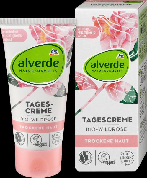 dm alverde Bio-Wildrose (50 ml, Tagescreme)