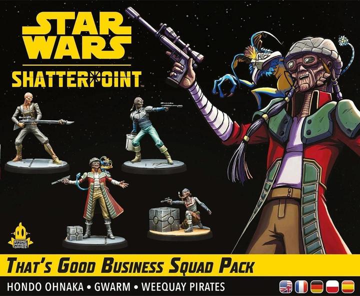 Actual product image Atomic Mass Games AMGD1025 - Star Wars: Shatterpoint - Thats Good Business Squad Pack (Squad Pack A Good