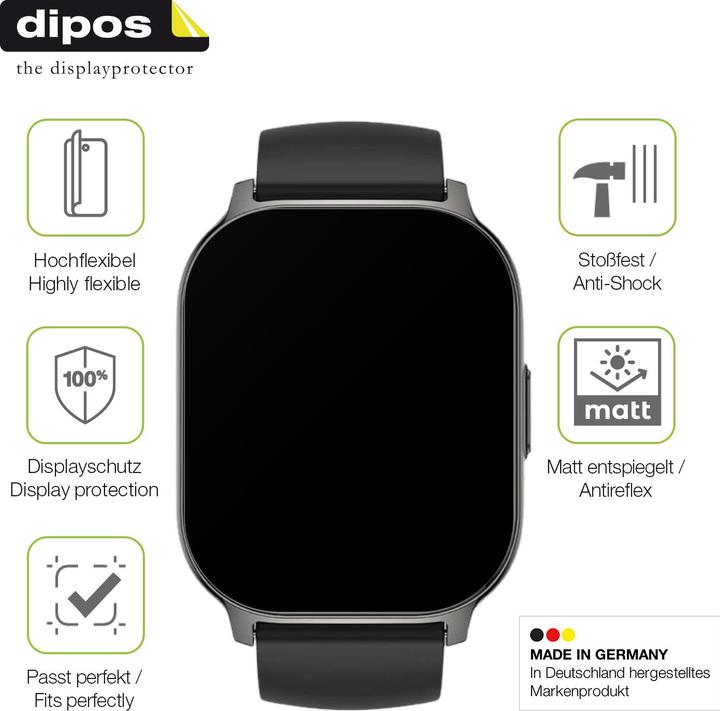 Immagine prodotto Dipos Full-Cover Pellicola Protettiva opaco