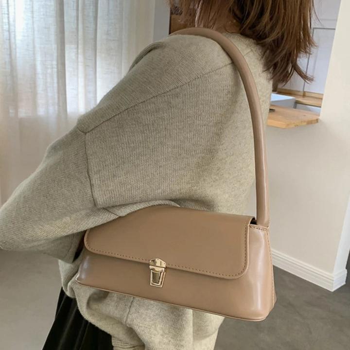 Immagine prodotto Only-Bags.Store Borse Crossbody Borsa a tracolla sottobraccio e portamonete Colore solido