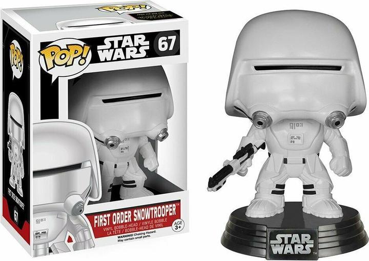 Actual product image Funko POP! - Star Wars - Episode VIII: First Order Snowtrooper