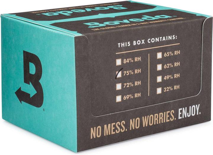 Boveda Humidipak 75 % (12 x)