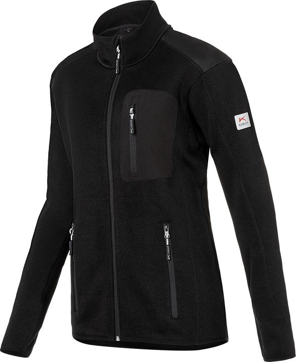 Kübler Strickjacke Damen schwarz Form 1444 Grösse XL (XL)