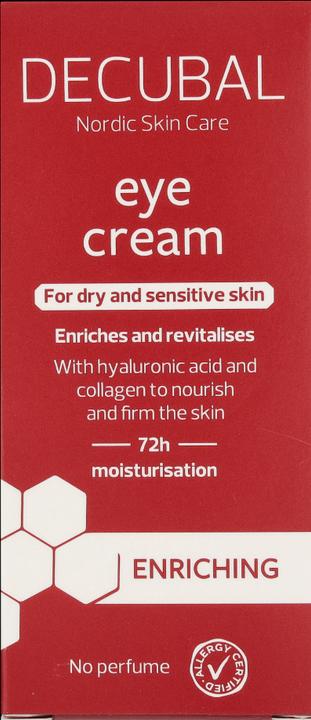 Actual product image Decubal Eye Cream (Eye Care Cream, 15 ml)