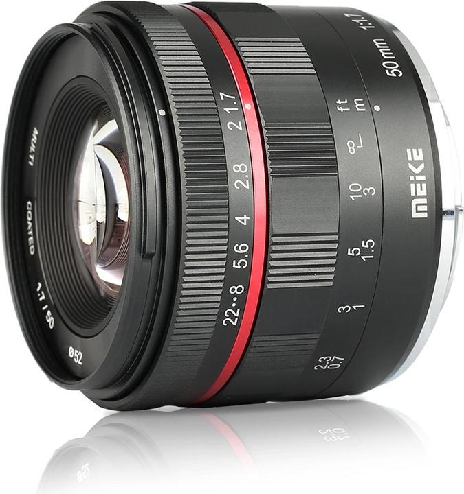 Produktbild Meike 50mm f/1.7, Nikon 1 (Nikon 1, Vollformat)