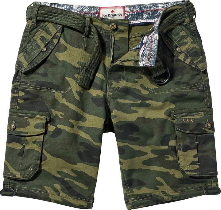 Produktbild Joe Browns Belted Relaxed Fit Cargo Shorts (32)