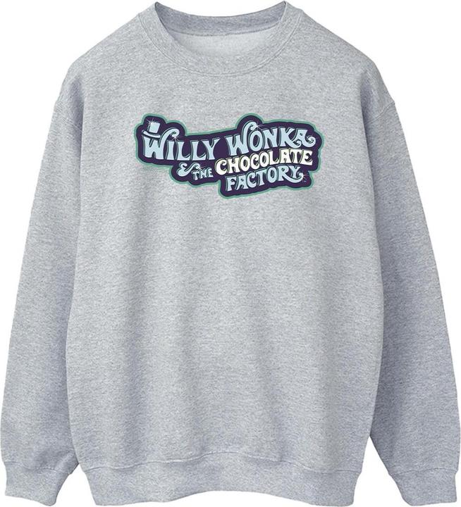 Willy Wonka & the Chocolate Factory Chocolate Factory Logo Sweatshirt (4XL)