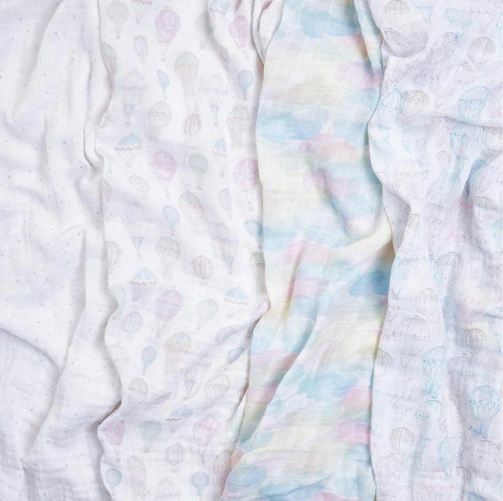 Produktbild aden + anais large swaddles 4 pack (120 cm, 120 cm)