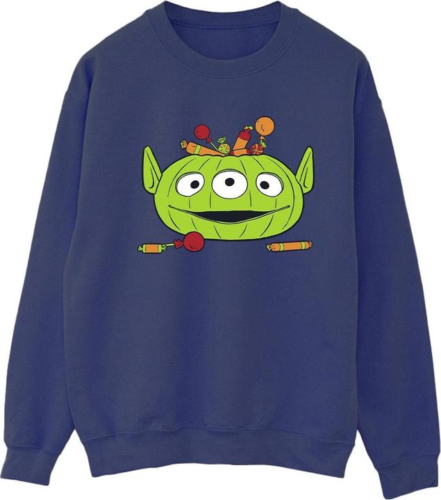 Toy Story Alien Pumpkin Basket Sweatshirt Halloween (L)