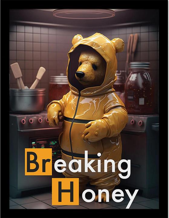 Produktbild Ada Ingram Gerahmtes Poster Breaking Honey (40 x 30 cm)