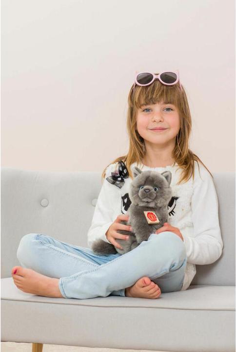 Image du produit Teddy Hermann Chat chartreux 20cm (20 cm)