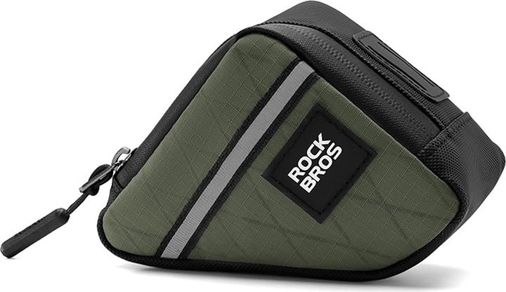 Actual product image Rockbros Triangle Bike Frame Bag 0.25L - Green (0.25 l, Frame bag)