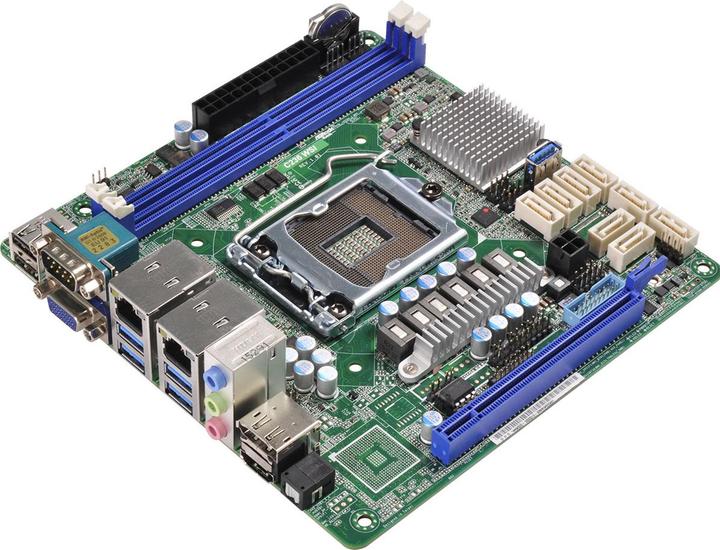 Produktbild AsRock Rack C236 WSI - Motherboard - Mini-ITX - LGA1151 Socket - C236 - USB 3.0 - 2 x G (LGA 1151, Intel C236, Mini-ITX)