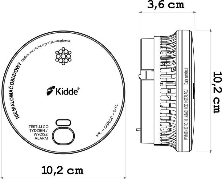 Actual product image Kidde 2030-DSR